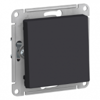 AtlasDesign выключатель с самовозвратом, сх.1, 10АХ, механизм, карбон ATN001015