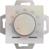 AtlasDesign термостат электронный теплого пола с датчиком, от +5 до +45 C, 10A, механизм, жемчуг ATN000435